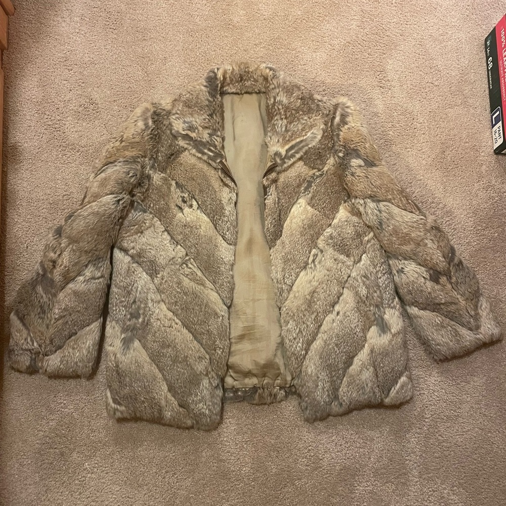 Rabbit Fur Coat